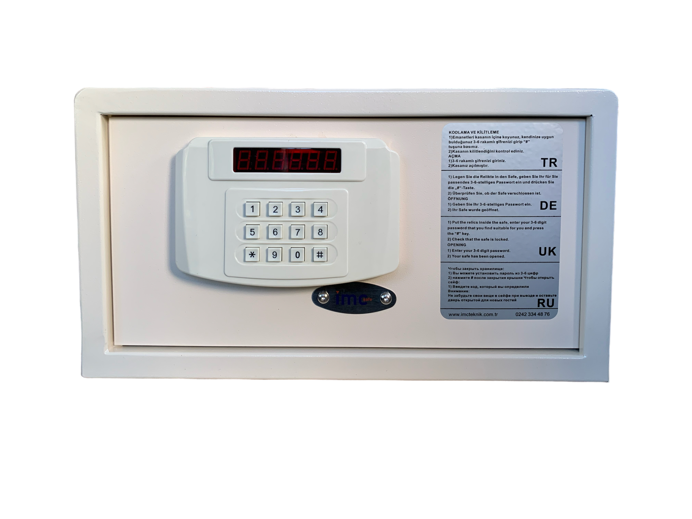 Elektronik Otel Tipi Para Kasası